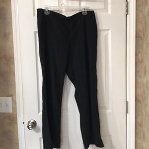 Cherokee Workwear Black Medium scrub pants EUC